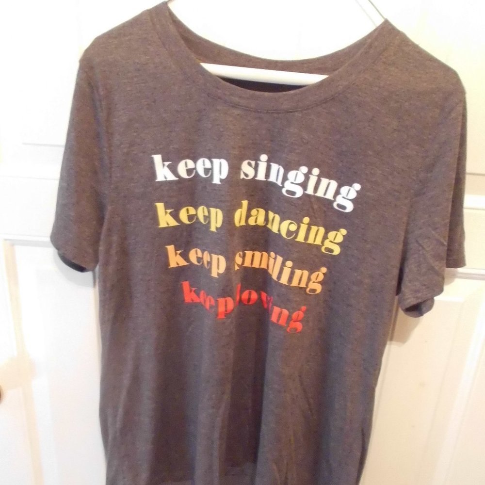 Dark Gray Graphic T-shirt